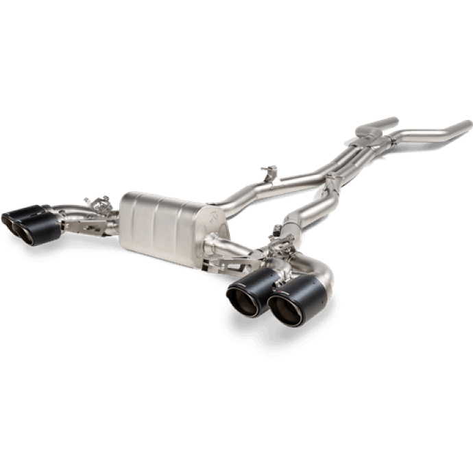 Akrapovic 2021 BMW M8/M8 Competition (F91/F92) Evolution Line Cat Back (Titanium) w/Carbon Tips Akrapovic Catback