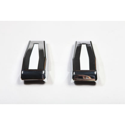 Rugged Ridge Liftgate Hinge Covers Chrome 07-18 Jeep Wrangler Rugged Ridge Hardware - Singles