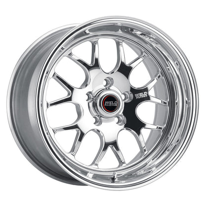 Weld S77 20x10 / 5x115mm BP / 4.75in. BS Polished Wheel - Non-Beadlock Weld Wheels - Forged