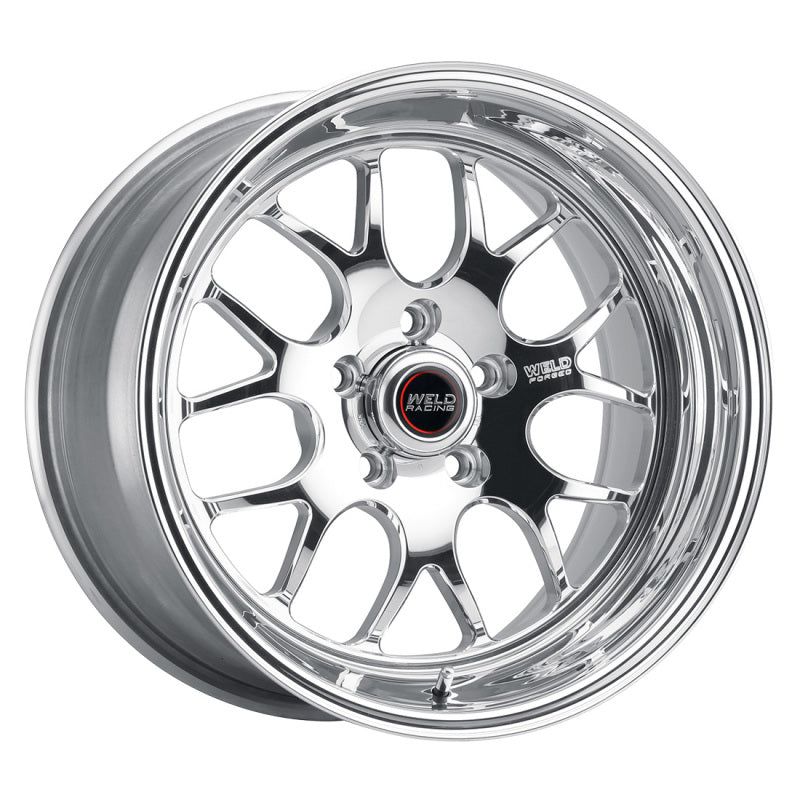 Weld S77 15x11 / 5x115 BP / 6.5in BS Polished Wheel - Non-Beadlock Weld Wheels - Forged