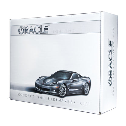 Oracle 05-13 Chevrolet Corvette C6 Concept Sidemarker Set - Clear - No Paint