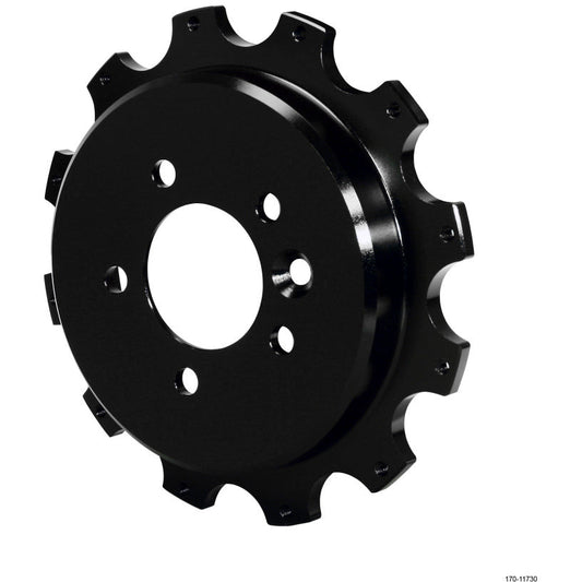 Wilwood Hat-Park Brake 2.01in Offset 5 x 4.72 - 12 on 10.75in Wilwood Brake Rotors - 2 Piece