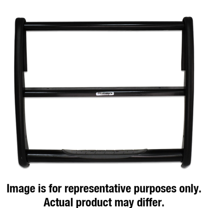 Go Rhino 07-13 Chevrolet Silverado 1500 3000 Series StepGuard - Black (Center Grille Guard Only)