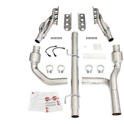 aFe Twisted Steel Headers & Y Pipe w/ Cats Dodge RAM 1500 09-15 V8-5.7L Hemi aFe Headers & Manifolds