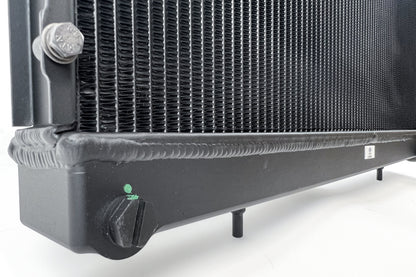 CSF R32 Nissan Skyline GT-R / GT-S Full Billet Aluminum High-Performance Radiator - Black Finish