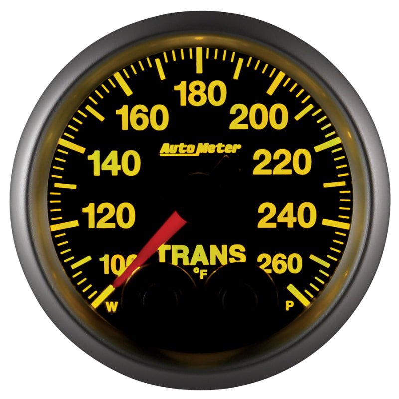 Autometer Elite 52mm 100-260 Degress F Trans Temperature Peak and Warn Gauge w/ Electonic Control AutoMeter Gauges