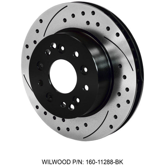 Wilwood Rotor-Rear C2/C3 Vette R/H 11.75 x 1.25 Wilwood Brake Rotors - 2 Piece