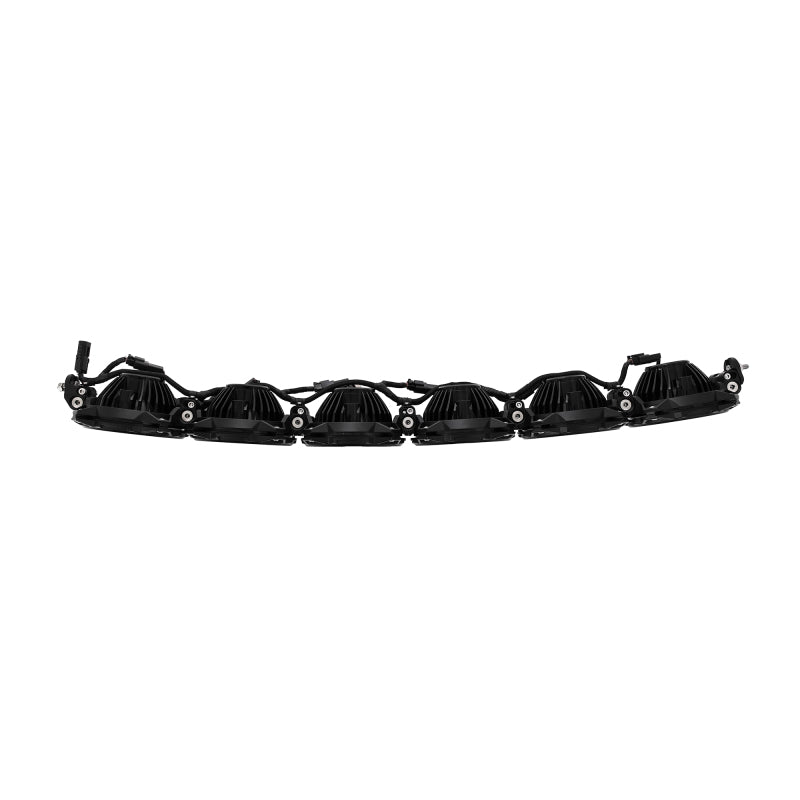 KC HiLiTES Yamaha YXZ1000R 39in. Pro6 Gravity LED 6-Light 120w Combo Beam Overhead Light Bar System