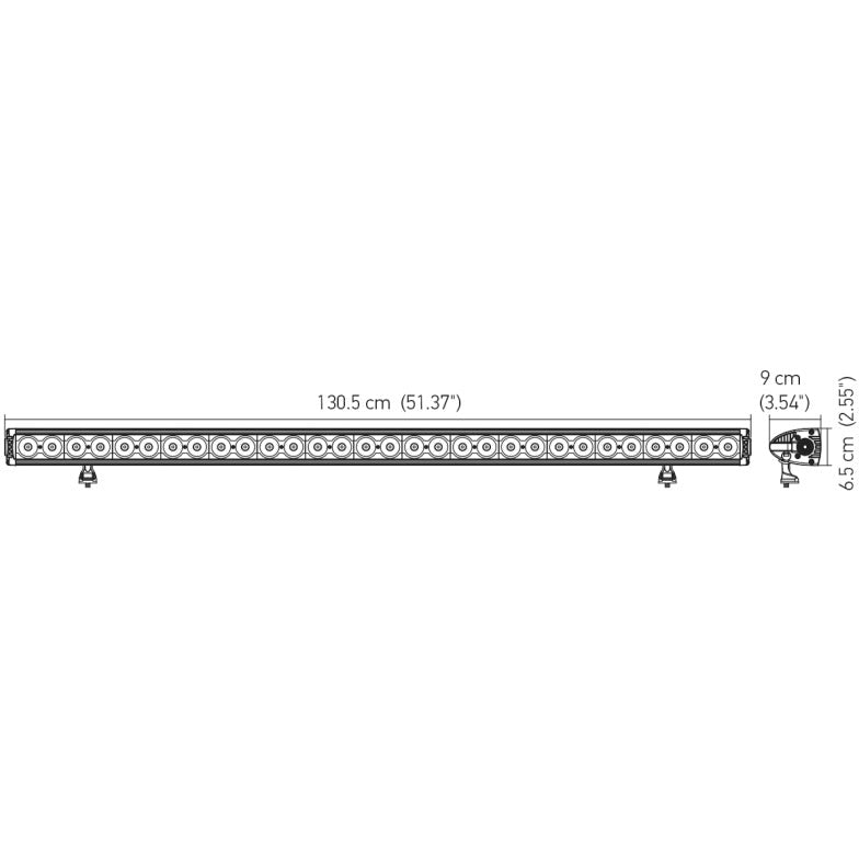 Hella Value Fit Design 51in - 300W LED Light Bar - Combo Beam Hella Light Bars & Cubes