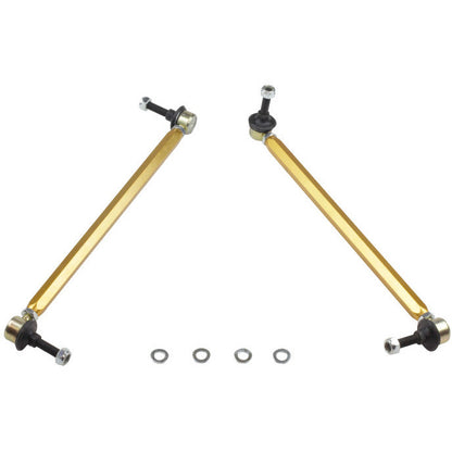 Whiteline 10+ Chevy Camaro FR Coupe Front Sway Bar - Link Assy H/D Adj Steel Ball (360mm C to C) Whiteline Sway Bar Endlinks