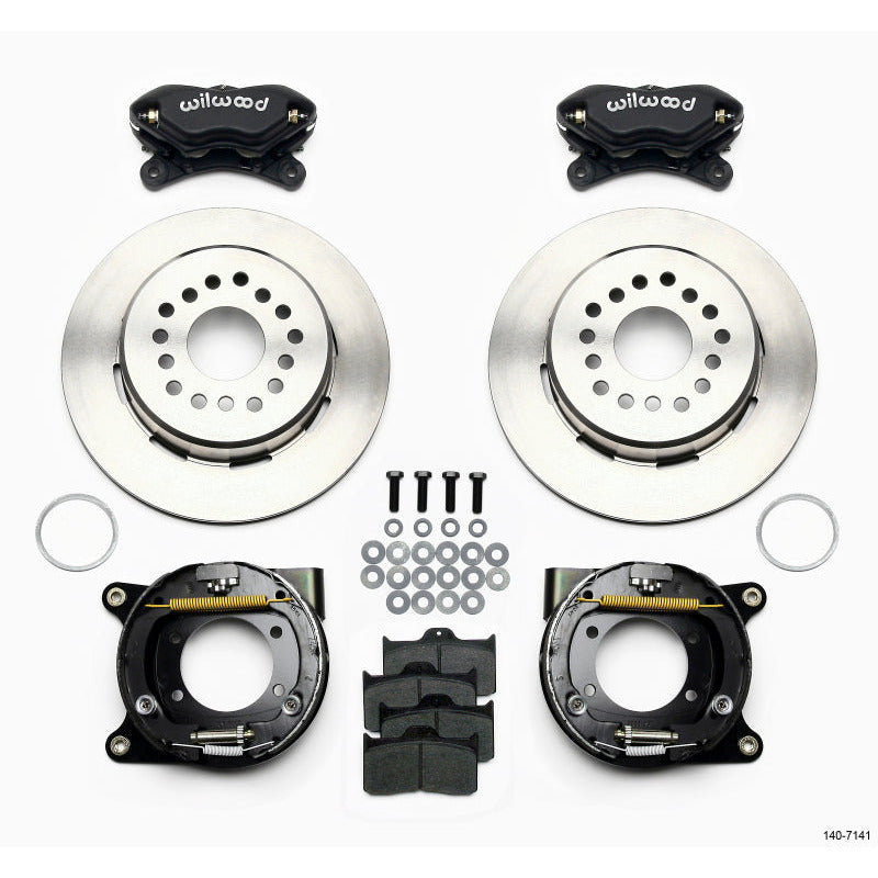 Wilwood Forged Dynalite P/S Park Brake Kit Chevy 12 Bolt w/ C-Clips Wilwood Big Brake Kits