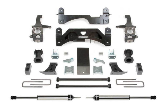 Fabtech 07-15 Toyota Tundra 2/4WD 6in Basic Sys w/C/O Spacers & Rr Dlss