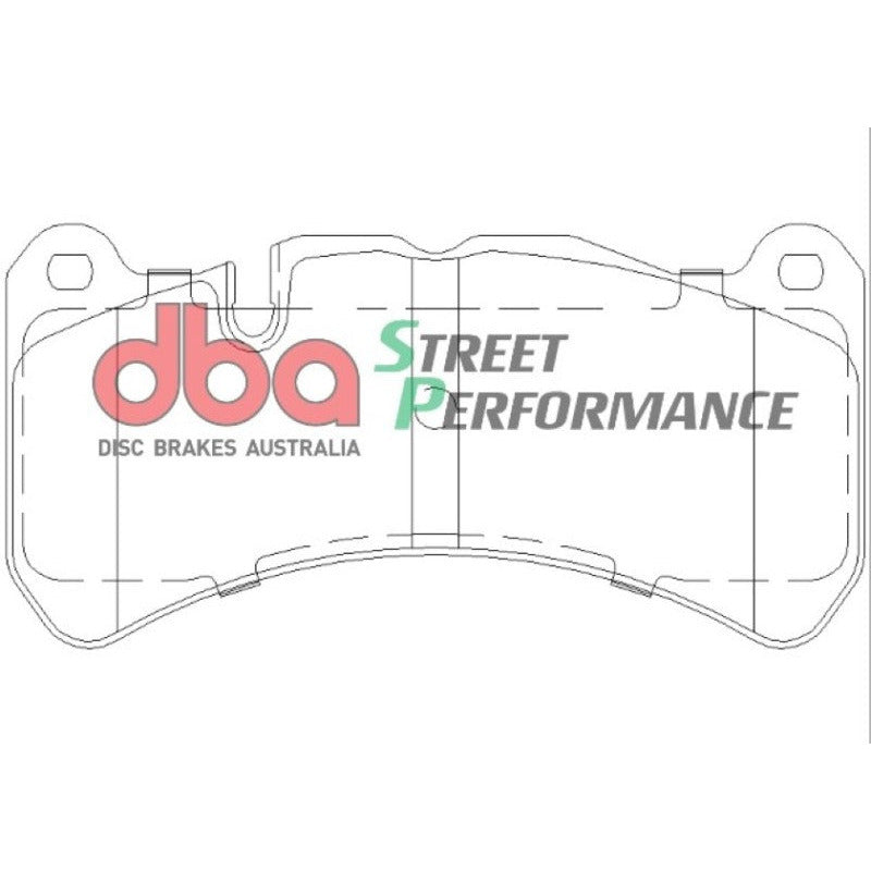 DBA 08-10 Mercedes-Benz SLK55 AMG SP500 Front Brake Pads DBA Brake Pads - Performance