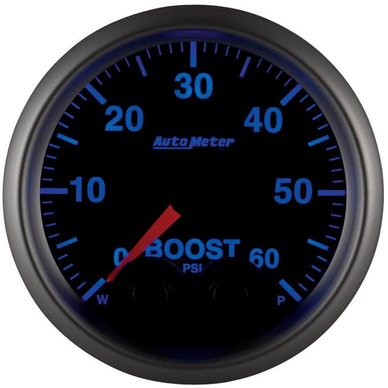 Autometer Elite 52mm 0-60 PSI Boost Peak & Warn w/ Electronic Control Gauge AutoMeter Gauges