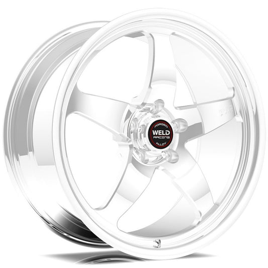 Weld S71 20x10.5 / 5x115mm BP / 5.3in. BS Polished Wheel (High Pad) - Non-Beadlock Weld Wheels - Forged