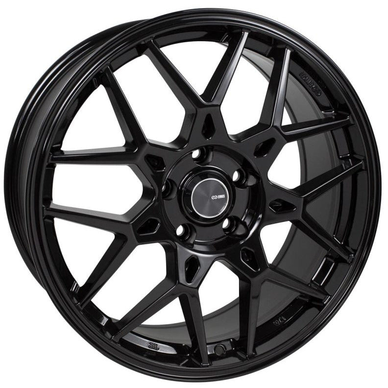 Enkei PDC 18x8 5x108 45mm Offset 72.6mm Bore Black Wheel Enkei Wheels - Cast