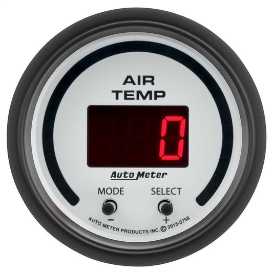 Autometer Phantom 2-1/16in 0-300 Degree F Digital Dual Air Temp Gauge AutoMeter Gauges