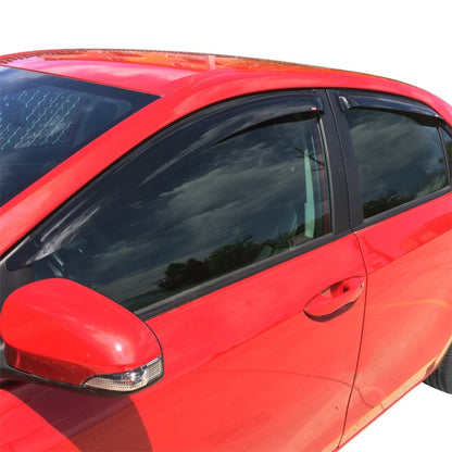 Westin 2014-2018 Toyota Corolla Wade Slim Wind Deflector 4pc - Smoke