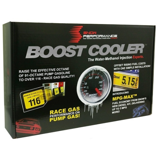 Snow Performance Stg 2.5 Boost Cooler F/I Prog. Water / Meth Injection Kit (SS Braided Line 4AN Fittings)