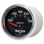 Autometer GS 52mm 100-250 Deg F Short Sweep Electronic Water Temperature Gauge AutoMeter Gauges
