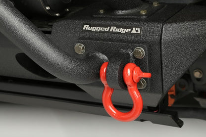 Rugged Ridge Red 3/4in D-Shackles Rugged Ridge Shackle Kits