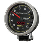 Autometer 5 inch Ultimate III Playback Tachometer 9000 RPM - Black AutoMeter Performance Monitors