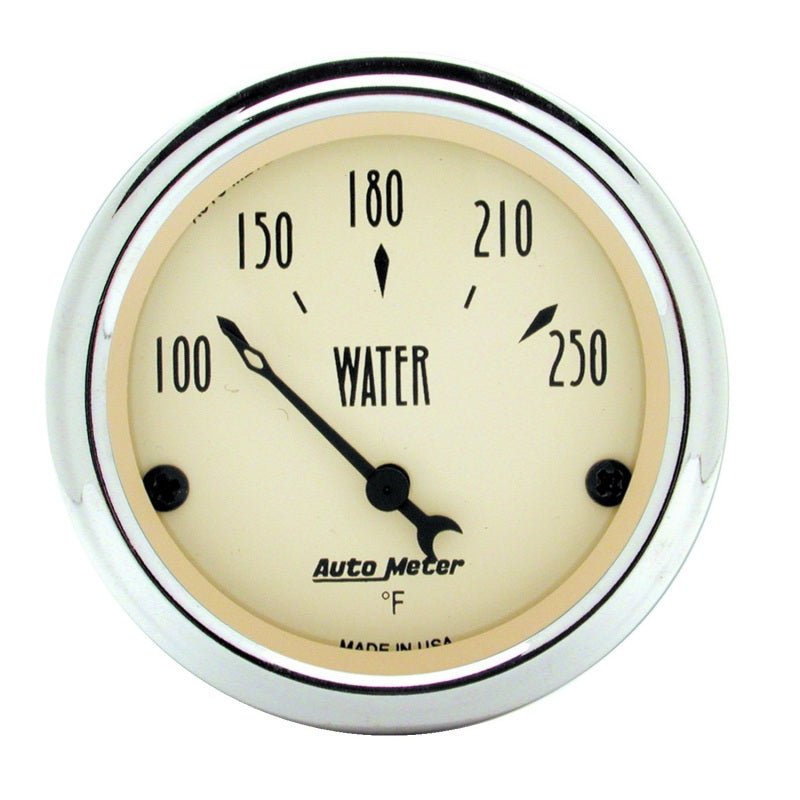 Autometer 6 Gauges Direct-Fit Dash Kit 64-66 Chevy - Antique Beige AutoMeter Gauges