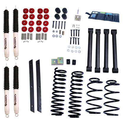 Rugged Ridge 2in Lift Kit with Shocks 03-06 Jeep Wrangler TJ Rugged Ridge Lift Kits