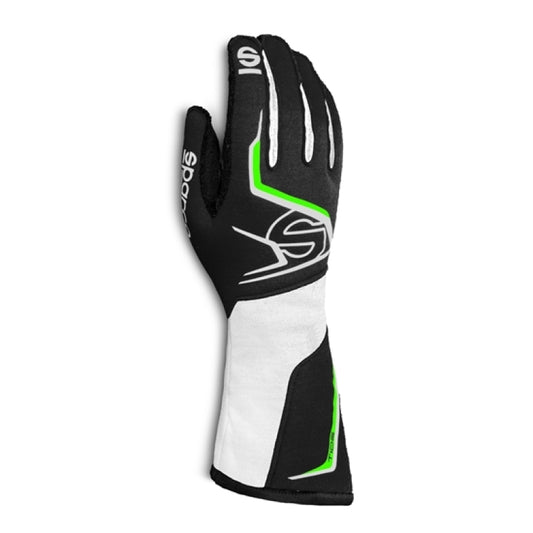 Sparco Gloves Tide K 08 BLK/WHT/GRN SPARCO Gloves