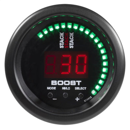 Autometer Stack 52mm -1 to +2 Bar (-30INHG to +30 PSI) Boost Controller - Black AutoMeter Gauges