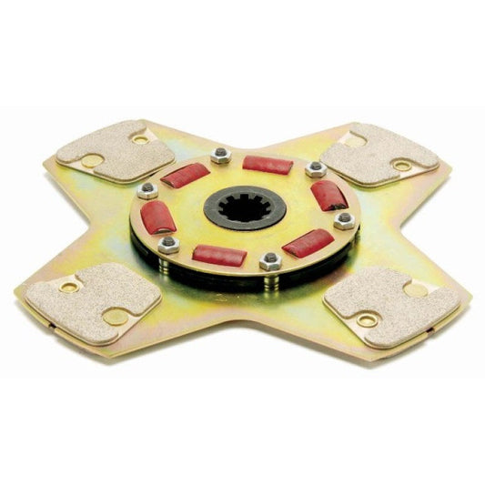 McLeod Disc Racing Only Sprung Hub Flat 4 Paddle 10.5in X 1-1/8 X 26 Spl McLeod Racing Clutch Discs