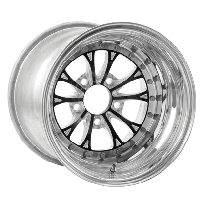 Weld Vitesse 15x5 / 5x4.75 BP / 2.5in. BS Black Wheel - Non-Beadlock Weld Wheels - Forged