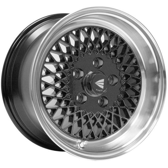 Enkei92 Classic Line 15x7 38mm Offset 4x100 Bolt Pattern Black Wheel Enkei Wheels - Cast