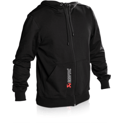 Akrapovic Mens Akrapovic Logo Black Hoodie - L Akrapovic Apparel