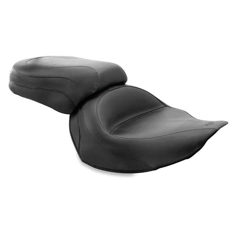 Mustang 06-15 Yamaha Roadliner & Stratoliner Wide Touring Solo Seat - Black