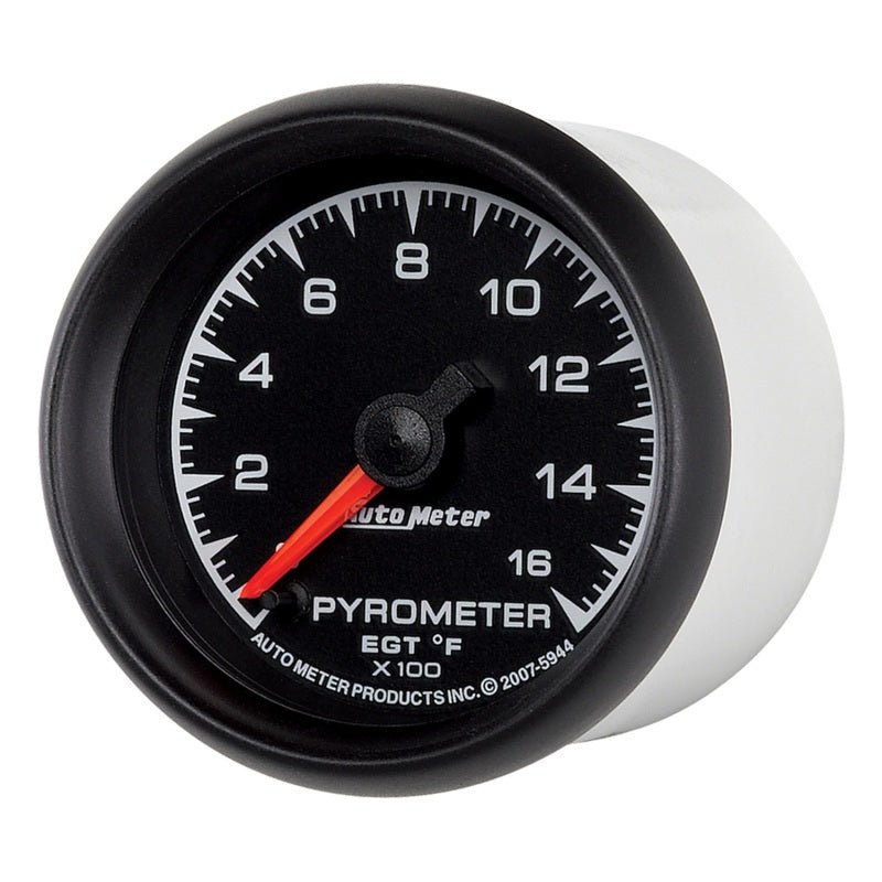 Autometer ES 52.4mm Pyrometer 0-1600 Degree F FSE Gauge AutoMeter Gauges