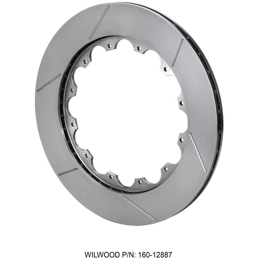 Wilwood Rotor-GTS36 Vented Iron-LH 14.00 x .760 - 12 on 8.75in Wilwood Brake Rotors - 2 Piece