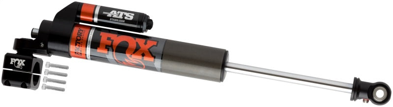 Fox 2007+ Jeep JK 2.0 Factory Series ATS Steering Stabilizer 22.15in Ext L - Orange Heritage Logo