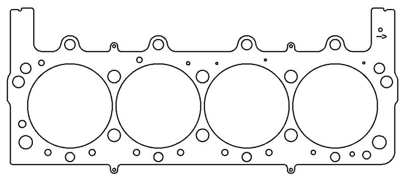 Cometic Ford 460 Pro Stock 4.685in Bore .051 inch MLS-RH A500 Block Head Gasket