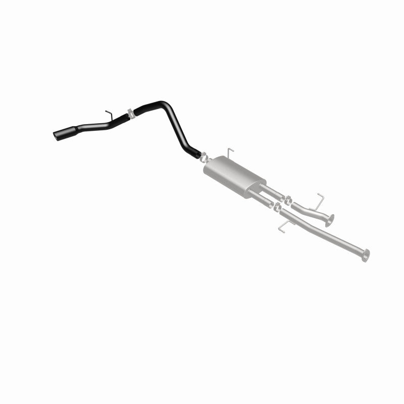 MagnaFlow Cat-Back Exhaust 09-13 Toyota Tundra V8 5.7L 3in SS Black Tip Single Side Exit