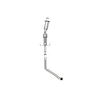 MagnaFlow Direct Fit Catalytic Converter 09-10 Toyota Corolla 1.8L