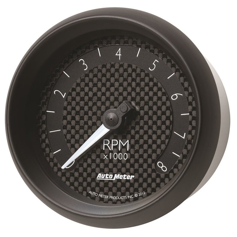 Autometer GT Series 3-3/8in In Dash 8K RPM Tachometer AutoMeter Gauges