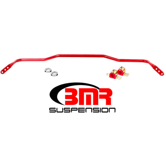 BMR 15-17 S550 Mustang Rear Hollow 25mm 3-Hole Adj. Sway Bar Kit - Red BMR Suspension Sway Bars