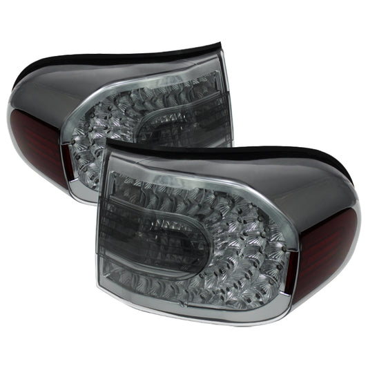 Xtune Toyota Fj Cruiser 07-14 LED Tail Lights Smoke ALT-CL-TFJ07-LED-SM SPYDER Tail Lights