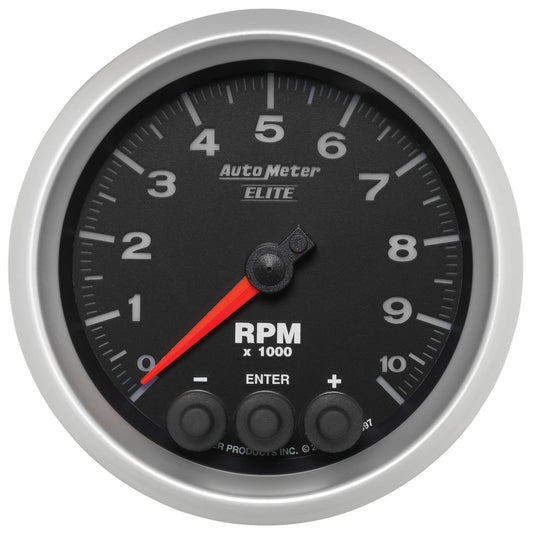 Autometer Street Progressive Shift Light 85.7mm Tachometer 0-10,000 RPM AutoMeter Gauges