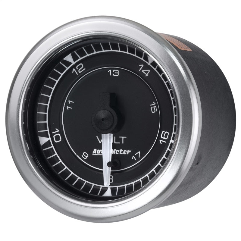 Autometer Chrono 2-1/16in 18V Voltmeter Gauge AutoMeter Gauges
