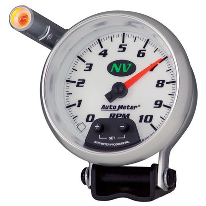 Autometer Quick Lite 3 3/4in 10k RPM Pedestal Tachometer w/ ext. AutoMeter Gauges