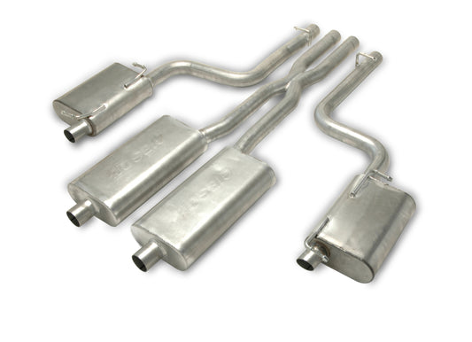 Gibson 11-14 Dodge Charger R/T 5.7L 2.5in Cat-Back Dual Exhaust - Stainless