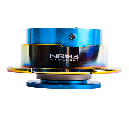 NRG Quick Release Gen 2.5 - New Blue Body / Neochrome Ring