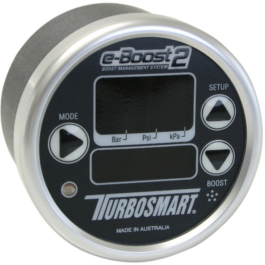 Turbosmart eB2 60mm Black Silver Turbosmart Boost Controllers